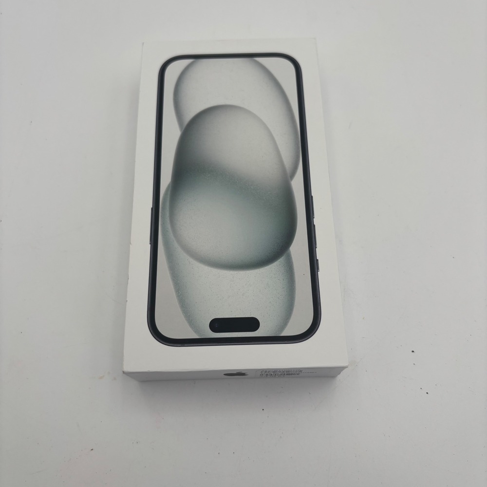 Apple iPhone 15 Box Only 128GB Black Good Condition A2846 Retail Packaging